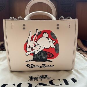 Coach x White Rabbit Candy Rogue 25 Leather bag